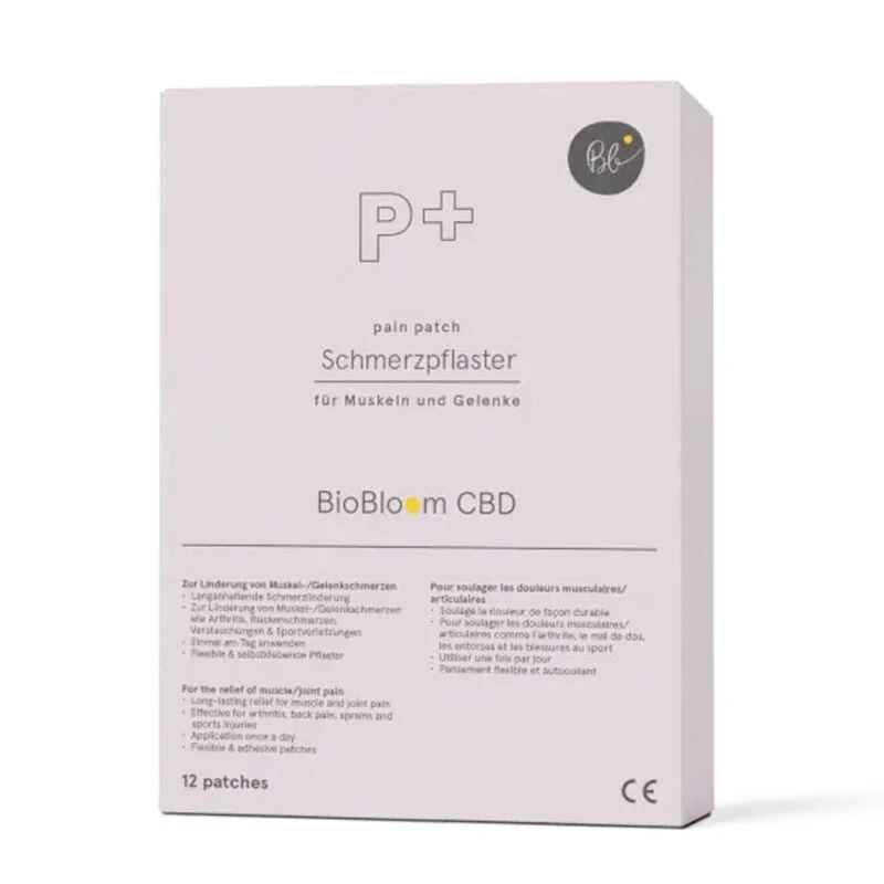 BioBloom CBD Pflaster 20 mg mit Arnika & Menthol