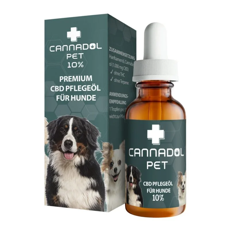 Cannadol Pet CBD Öl für Hunde 10 %