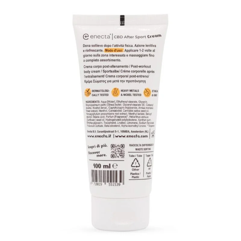 Enecta CBD After-Sport Balsam 700 mg – 100 ml – Ansicht 2