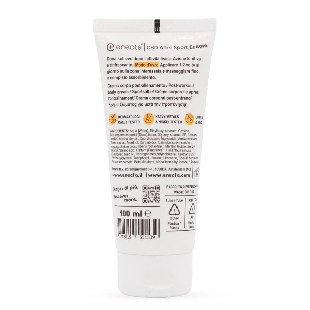 Enecta CBD After-Sport Balsam 700 mg – 100 ml – Ansicht 2
