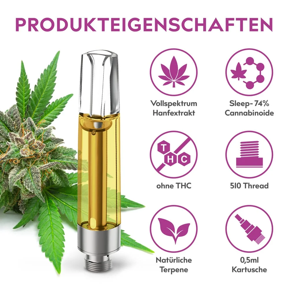 eos Extraktkartusche SLP 74 % CBD – Ansicht 3