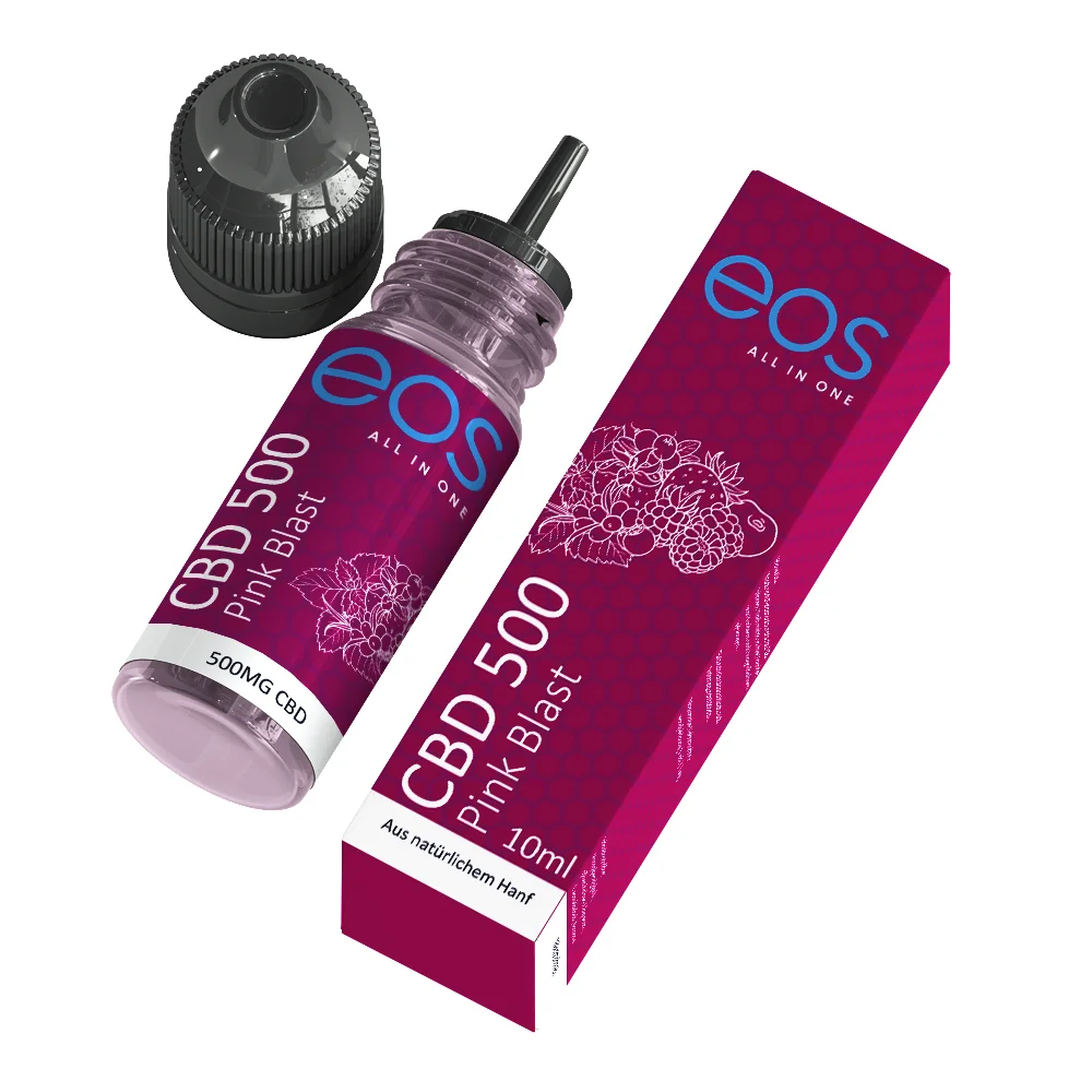 eos Pink Blast CBD Liquid 500 mg – 10 ml – Ansicht 3