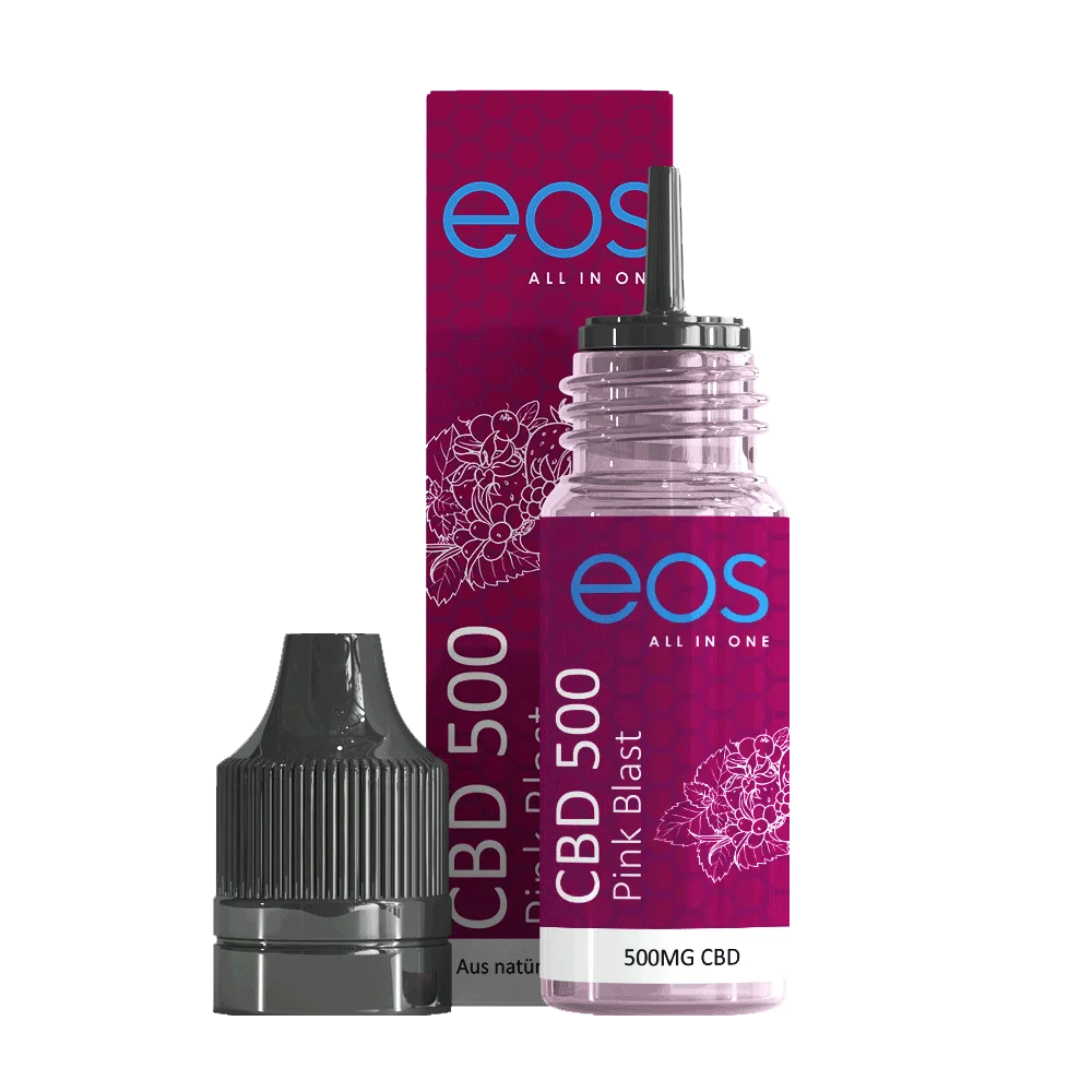 eos Pink Blast CBD Liquid 500 mg – 10 ml – Ansicht 5