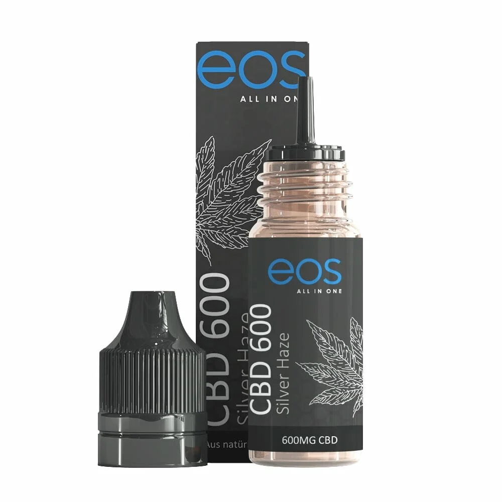 eos Silver Haze CBD Liquid 600 mg – 10 ml