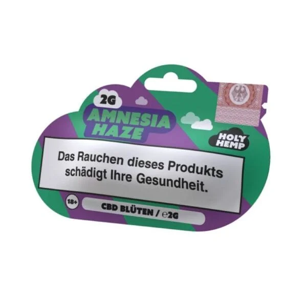 Holy Hemp CBD Blüten Amnesia Haze – 2 g