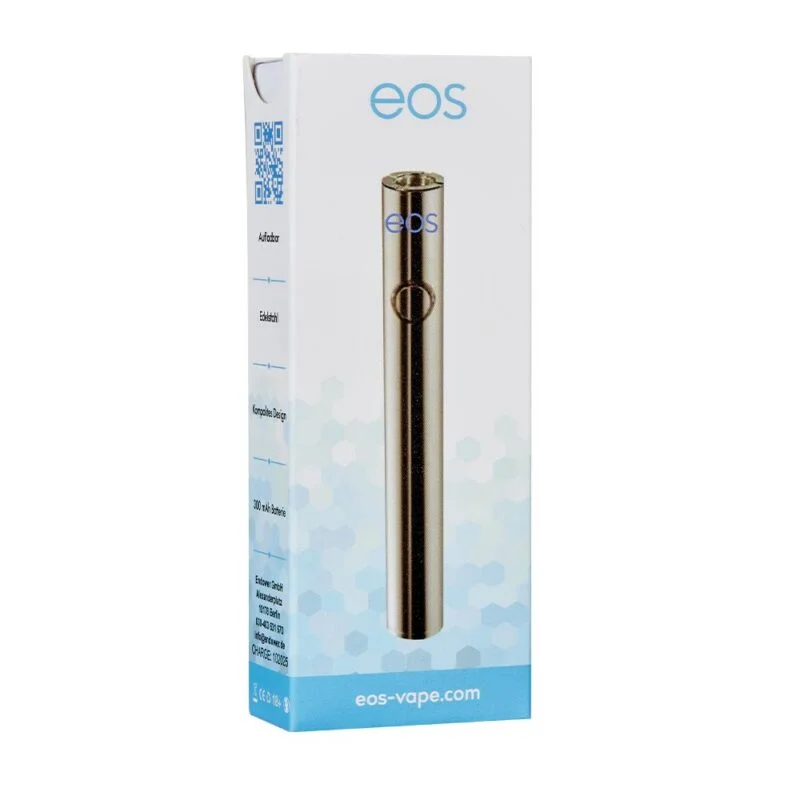 eos Vape Pen Akku 300 mAh – 510-Gewinde, Chrom – Ansicht 3