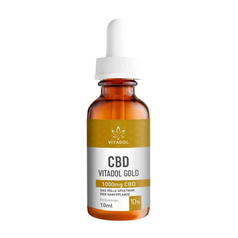 Vitadol Gold CBD Öl 10 % – 10 ml, mild – Ansicht 2