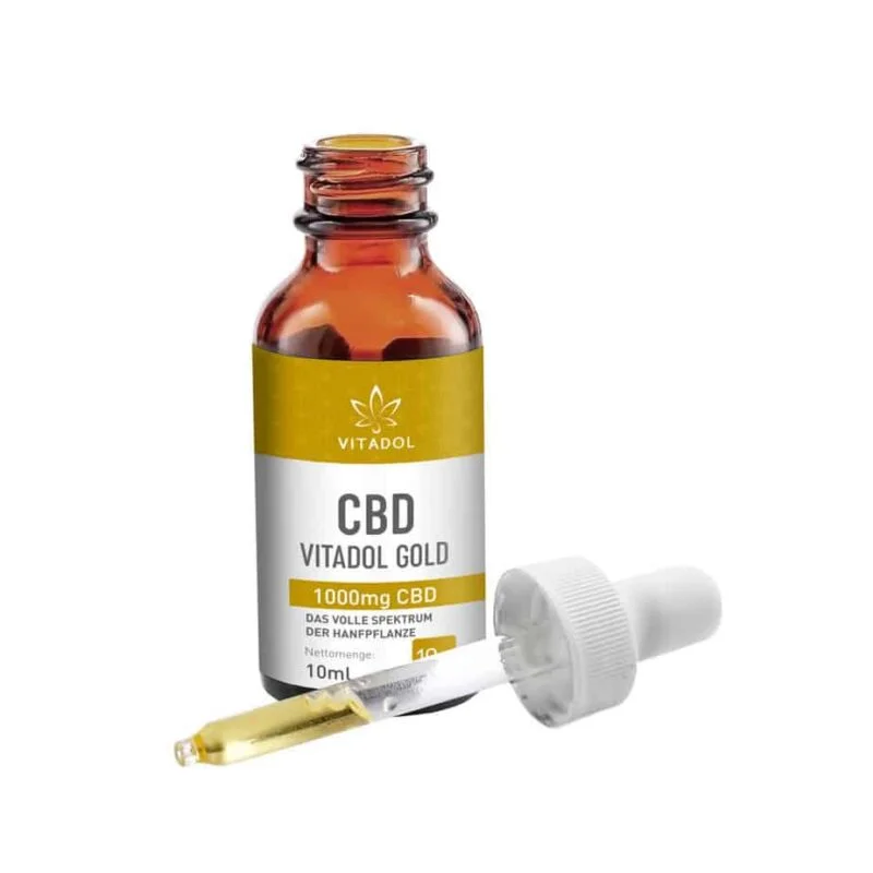Vitadol Gold CBD Öl 10 % – 10 ml, mild – Ansicht 3