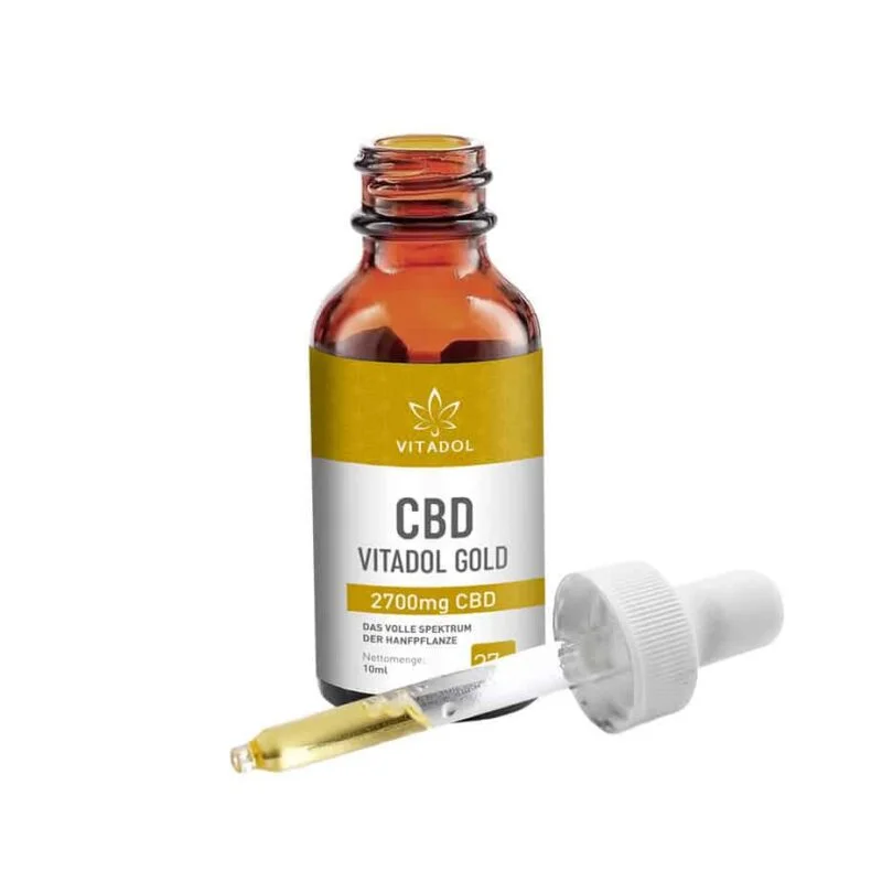 Vitadol Gold CBD Öl 27 % – 10 ml, mild – Ansicht 3
