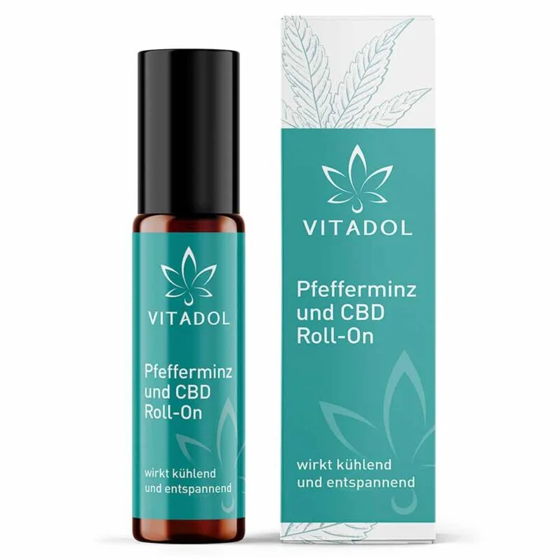 Vitadol Roll-On mit Pfefferminze & 1 % CBD