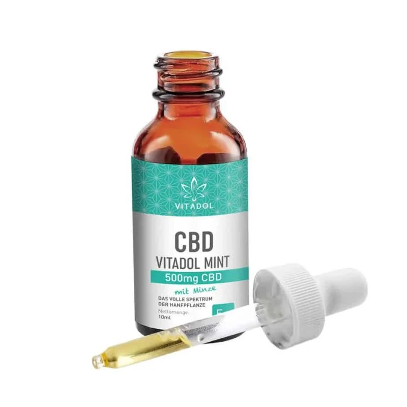 Vitadol Mint CBD Öl 5 % – 10 ml, Bio – Ansicht 2