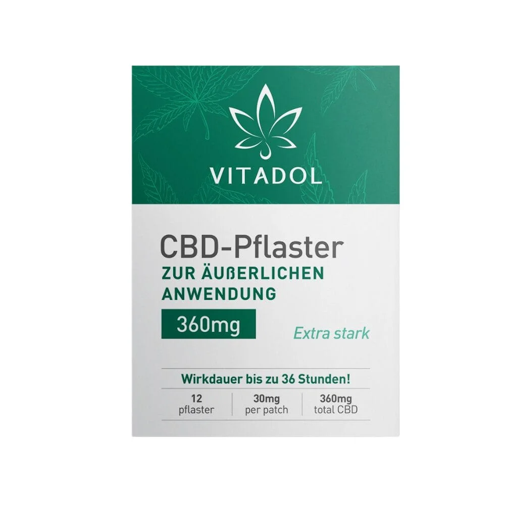 Vitadol CBD Pflaster 360 mg – 12 Stück