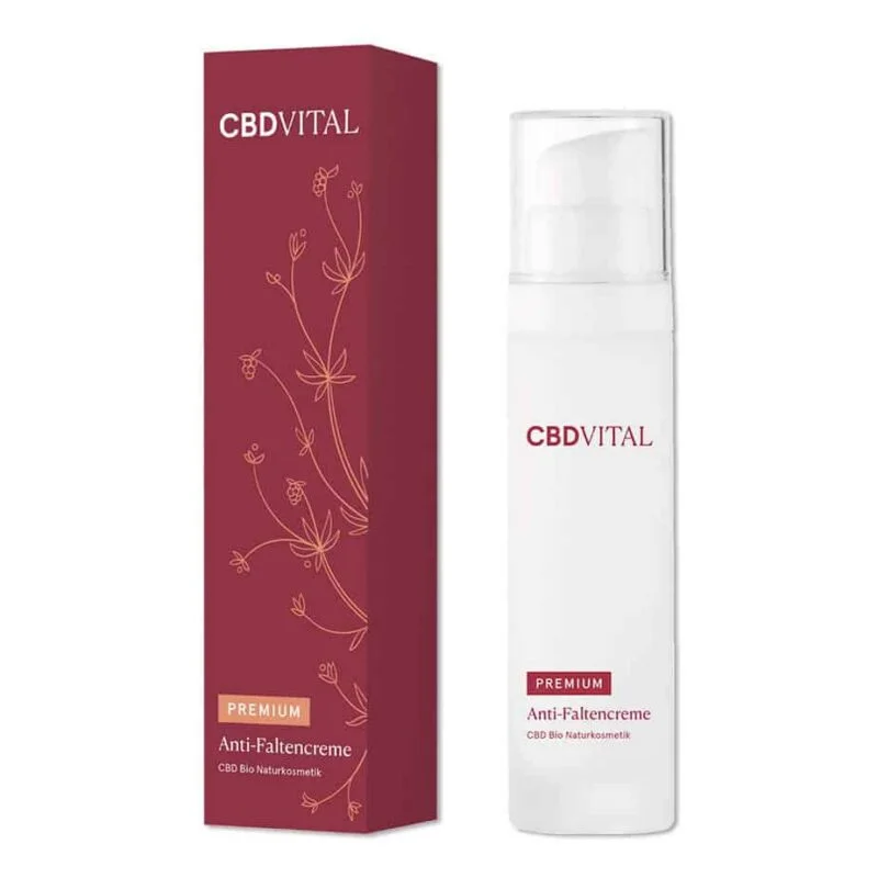 CBD Vital Premium Anti-Falten Creme 125 mg – 50 ml