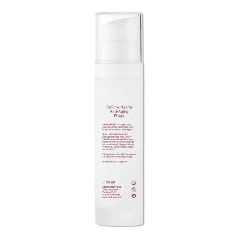 CBD Vital Premium Anti-Falten Creme 125 mg – 50 ml – Ansicht 3