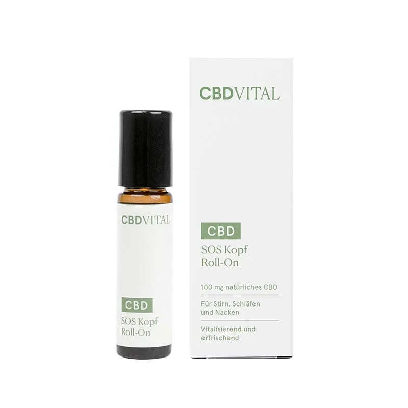 CBD Vital SOS Roll-On mit Pfefferminze & Eukalyptus – 10 ml