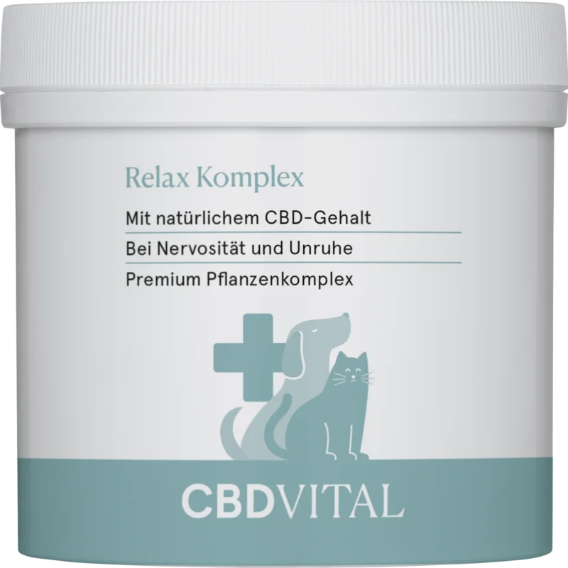 CBD Vital VET Kräuterkomplex mit Baldrian & CBD