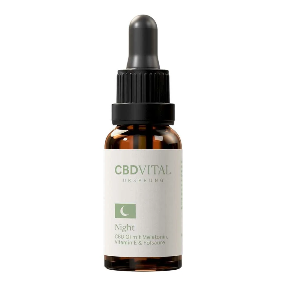 CBD Vital Ursprung Night Tropfen mit Melatonin – 20 ml – Ansicht 2