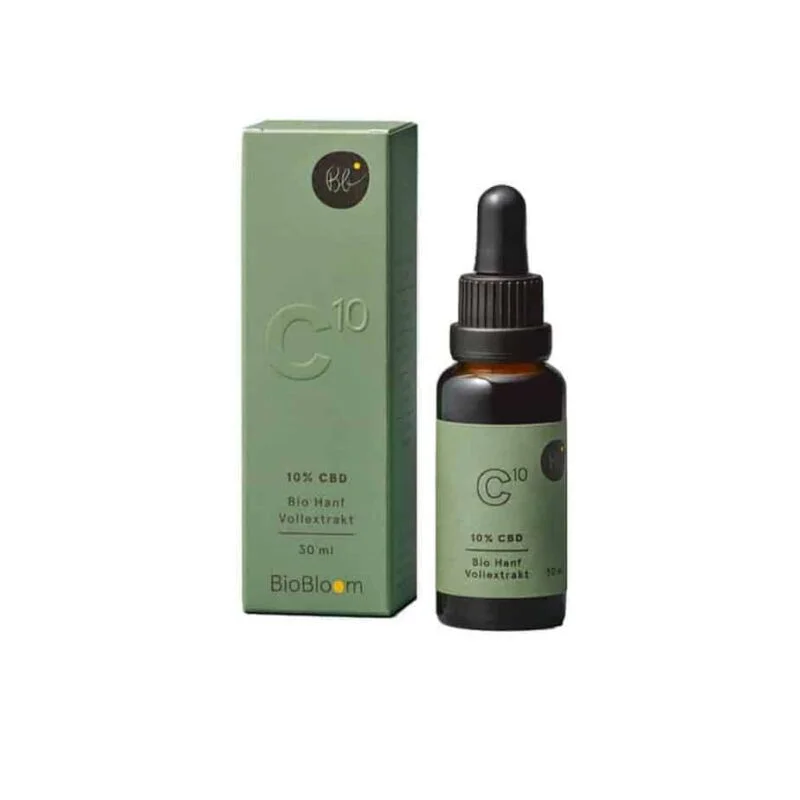 BioBloom Bio CBD Öl 10 % – 10 ml Vollspektrum