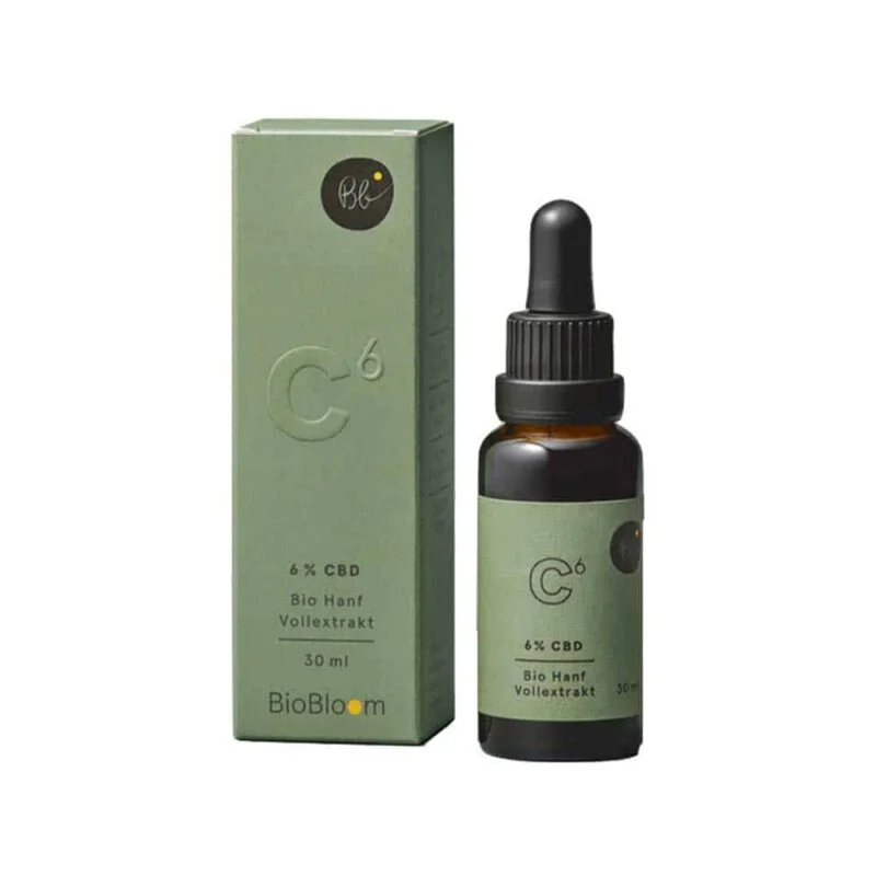 BioBloom Bio CBD Öl 6 % – 10 ml Vollspektrum