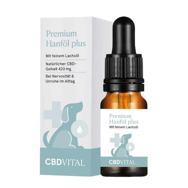 CBD Vital Hanföl für Hunde 4,2 % – 20 ml