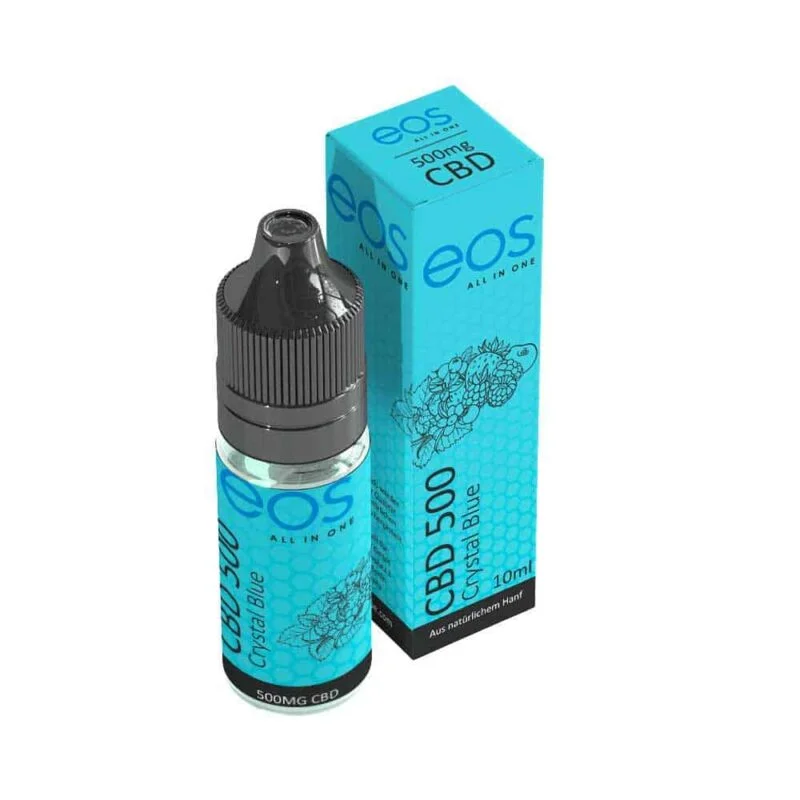 eos Crystal Blue CBD Liquid 500 mg – 10 ml