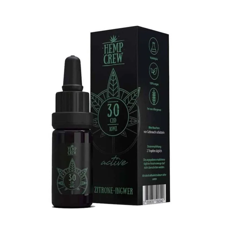 Hemp Crew RESET CBD Öl 30 % – Orange & Melisse