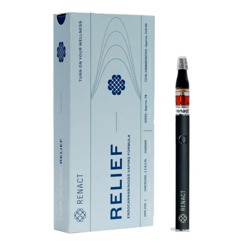 Renact CBD Vape Starterset (Pen + Kartusche) – RELIEF