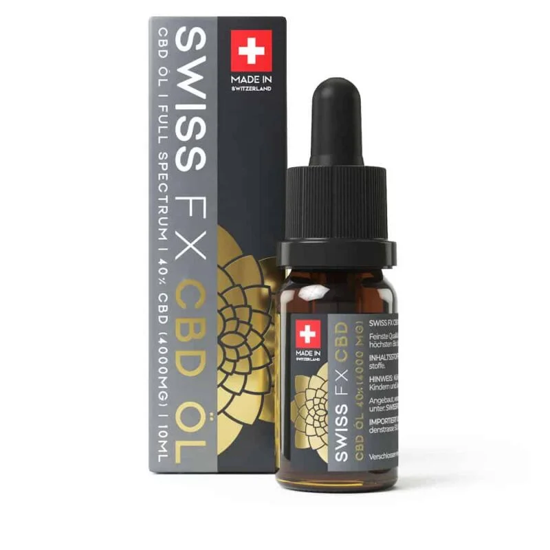 Swiss FX Vollspektrum CBD Öl 40 % – 10 ml