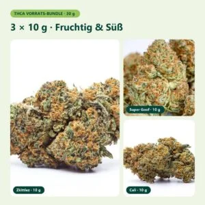 THCA Vorrats-Bundle mit 3 Sorten je 10 g