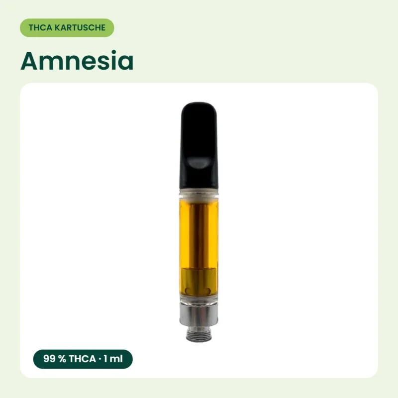 THCA Kartusche Amnesia – 1 ml, 99 % THCA