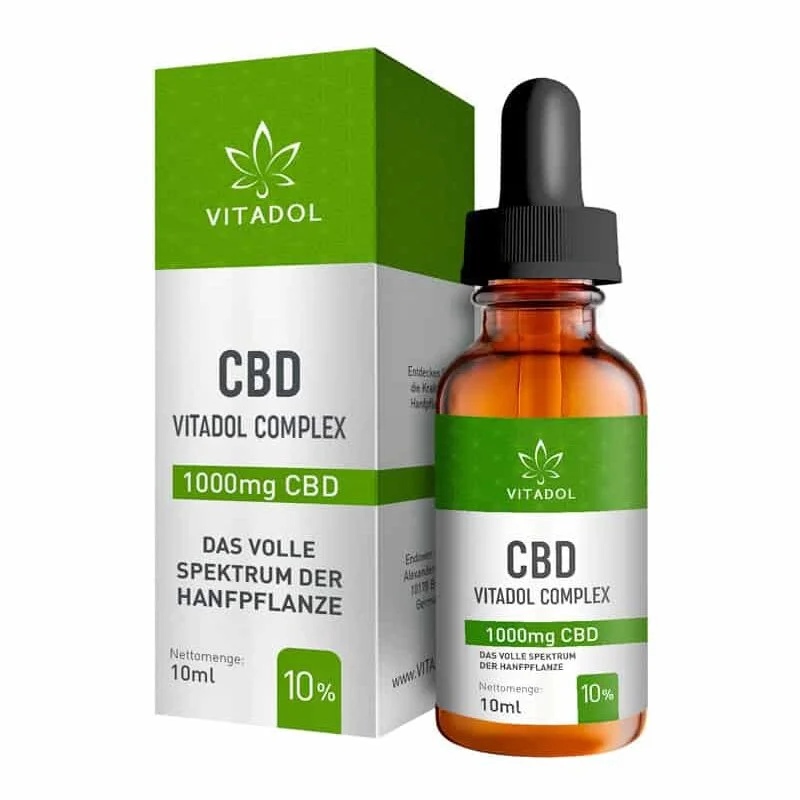Vitadol Complex CBD Öl 10 % – 10 ml Vollspektrum