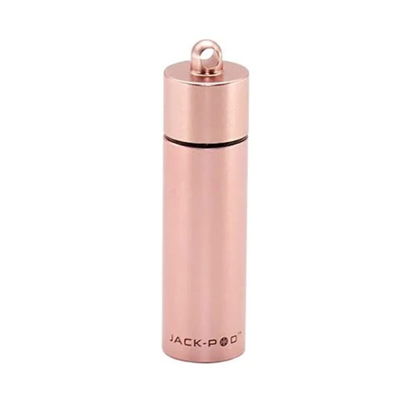 Weezy Stash Tube aus Aluminium – Roségold
