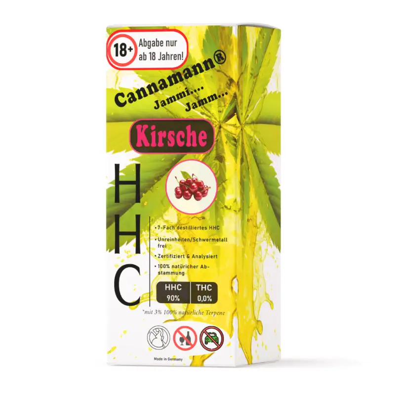 Kirsche 90% HHC - 1ml HHC Kartusche