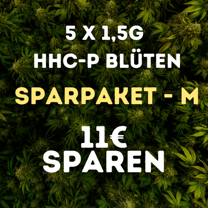 HHC-P Blüten Sparpaket - M - 11€ Sparen