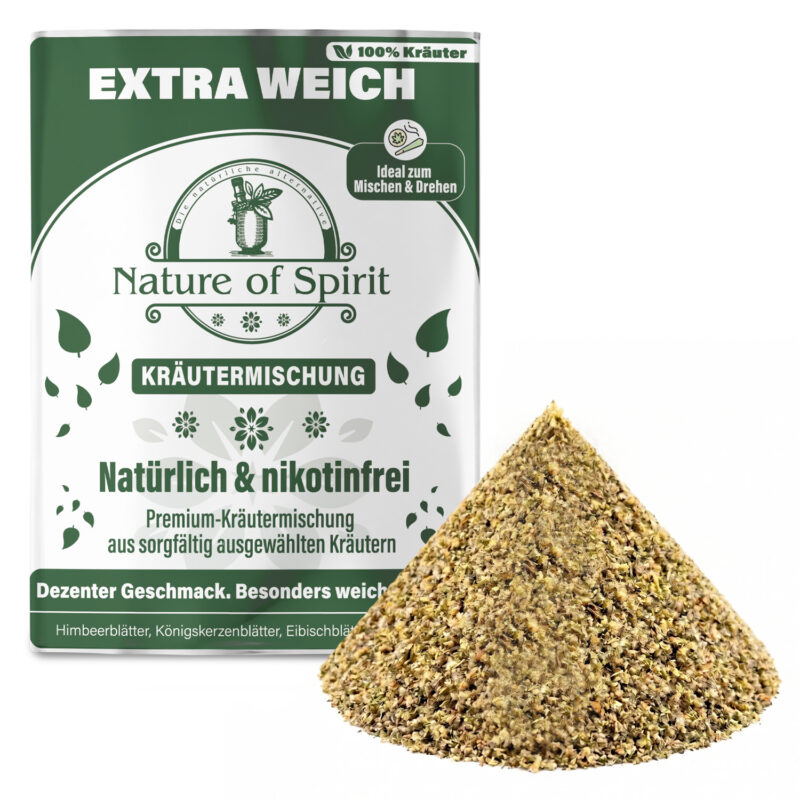 Nature of Spirit® - EXTRA WEICH – Extra milder Kräuter-Tabakersatz