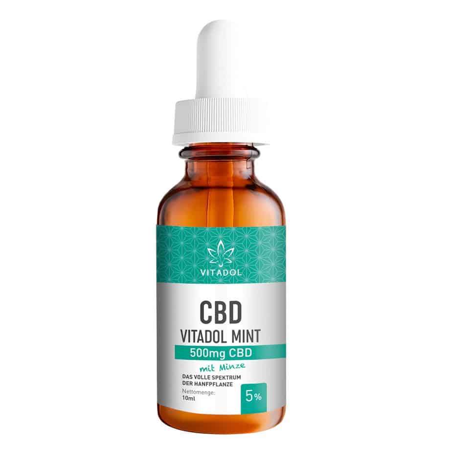 Vitadol Mint CBD Öl 5 % – 10 ml, Bio – Ansicht 3