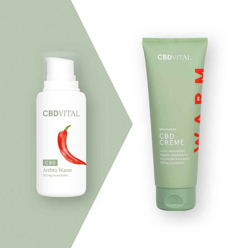 CBD Vital Warm-Up CBD Creme wärmend – 120 ml – Ansicht 2
