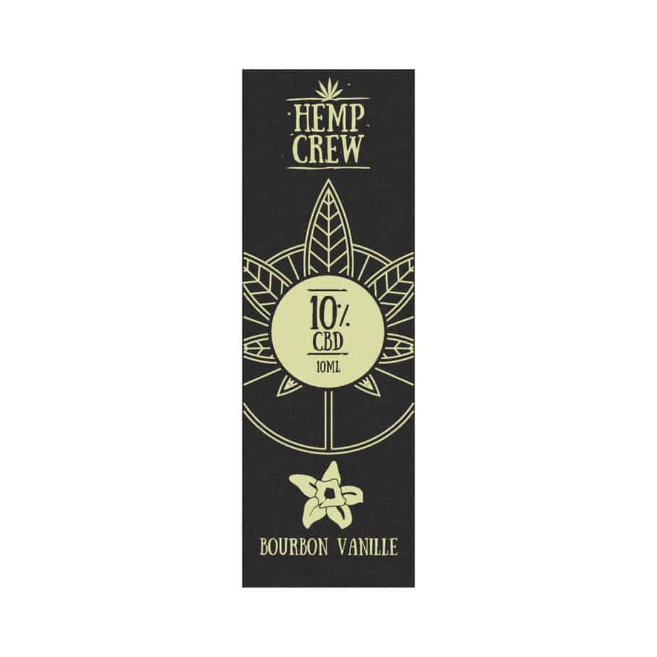 Hemp Crew Bourbon Vanille CBD Öl 5 % – Vollspektrum