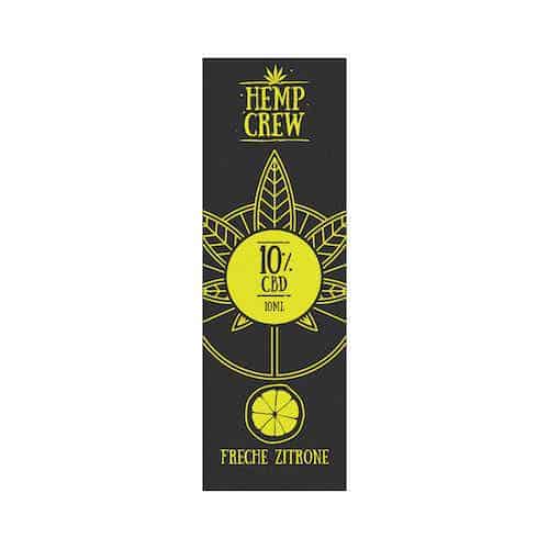 Hemp Crew Freche Zitrone CBD Öl 5 % – Vollspektrum