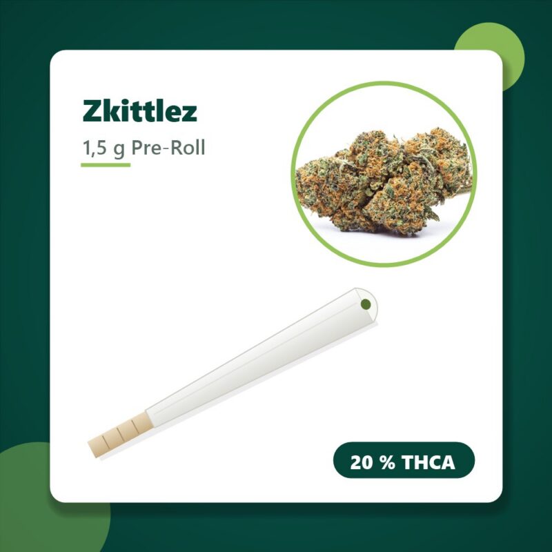 Zkittlez THCA Joint, 1,5 g Pre-Roll
