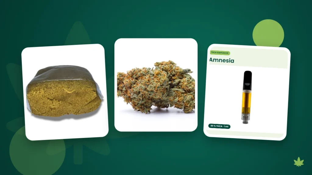 THCA in Blüten, Hasch und Kartuschen – der Cannaday THCA-Ratgeber